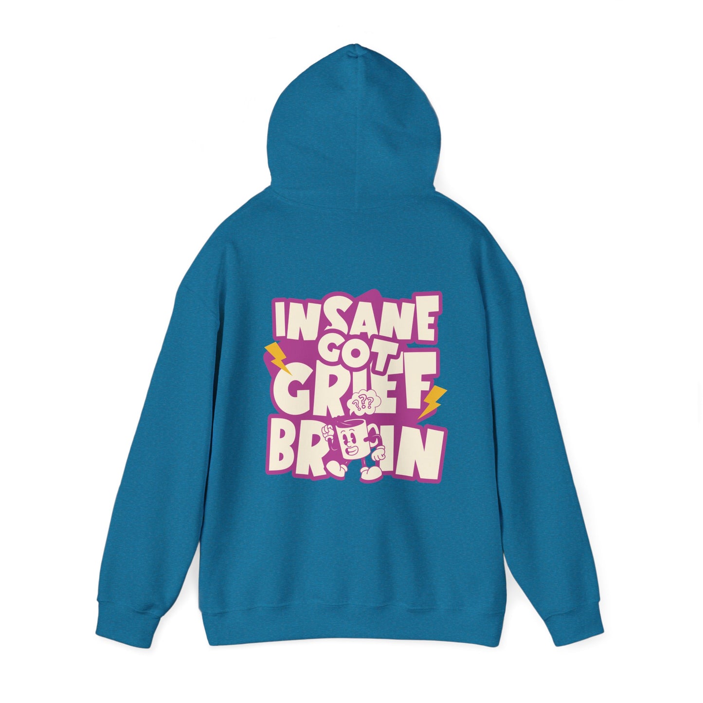 Grief Brain (Pink Text) |  Hoodie