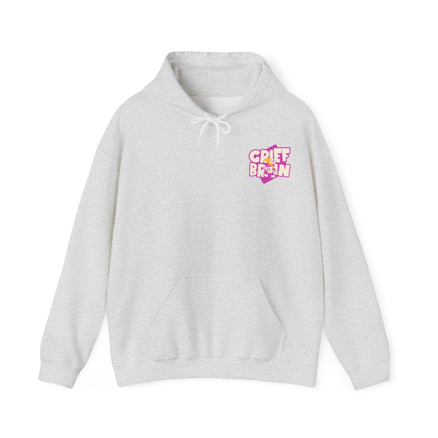 Grief Brain (Pink Text) |  Hoodie