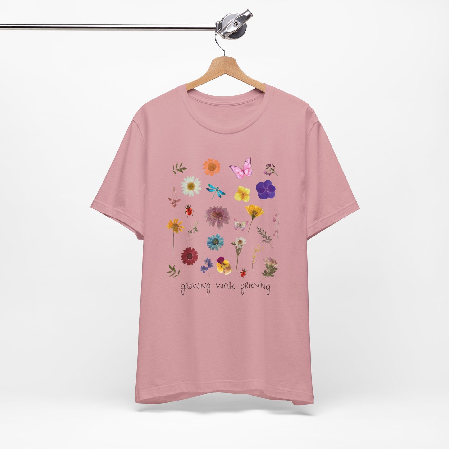 Growing While Grieving Botanical | T Shirt