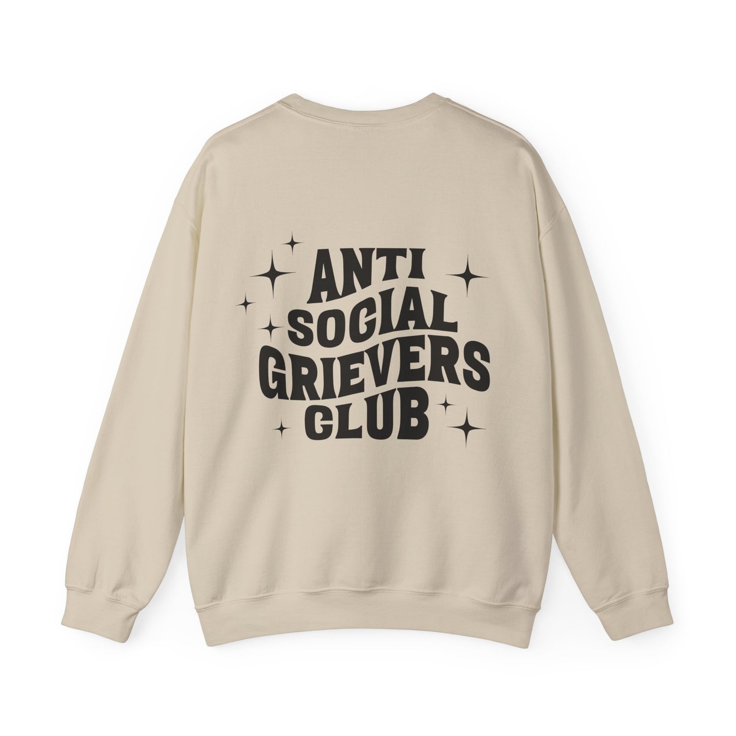 Anti Social Grievers Club | (Front & Back) Crewneck