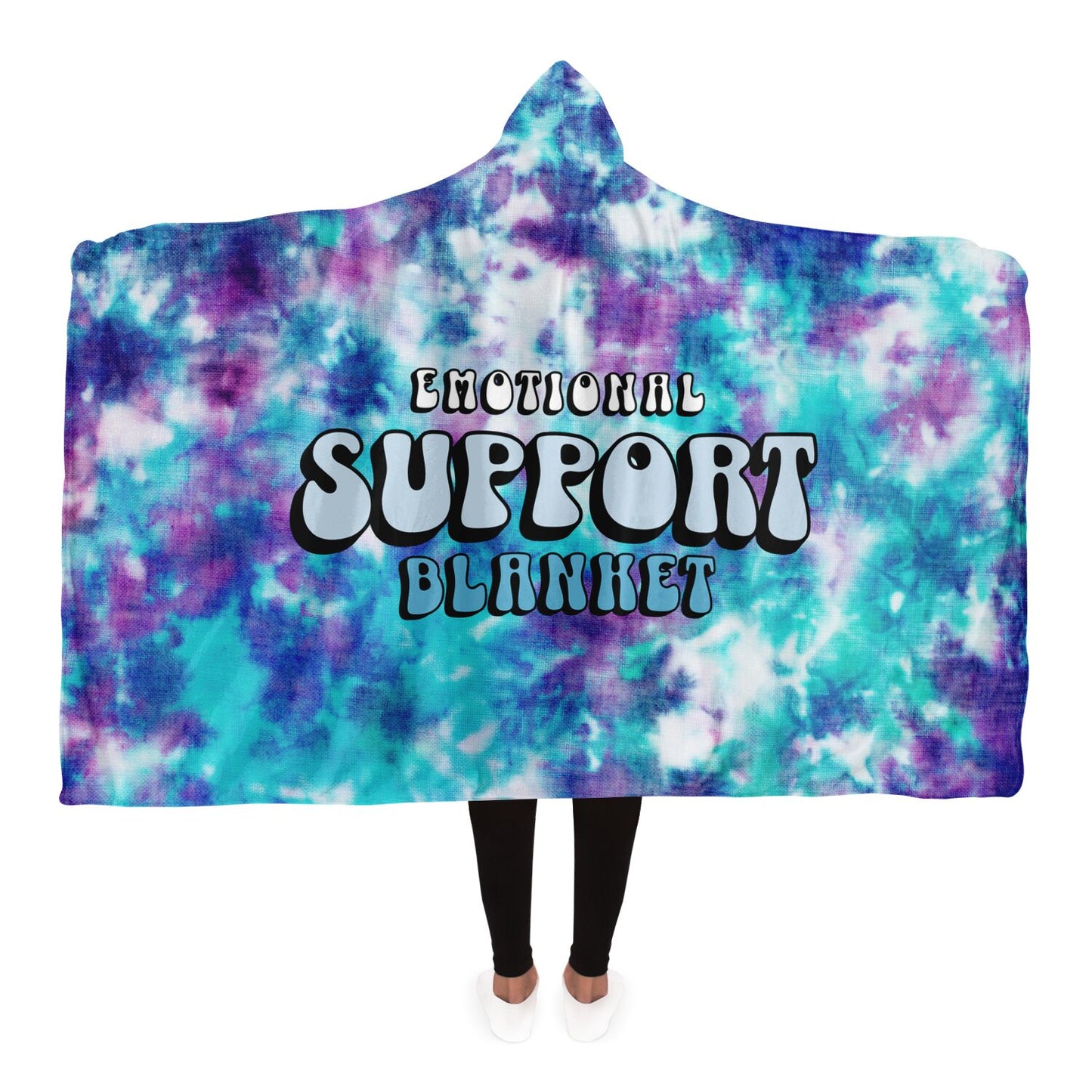 Emotional Support Blanket | Hooded Blanket