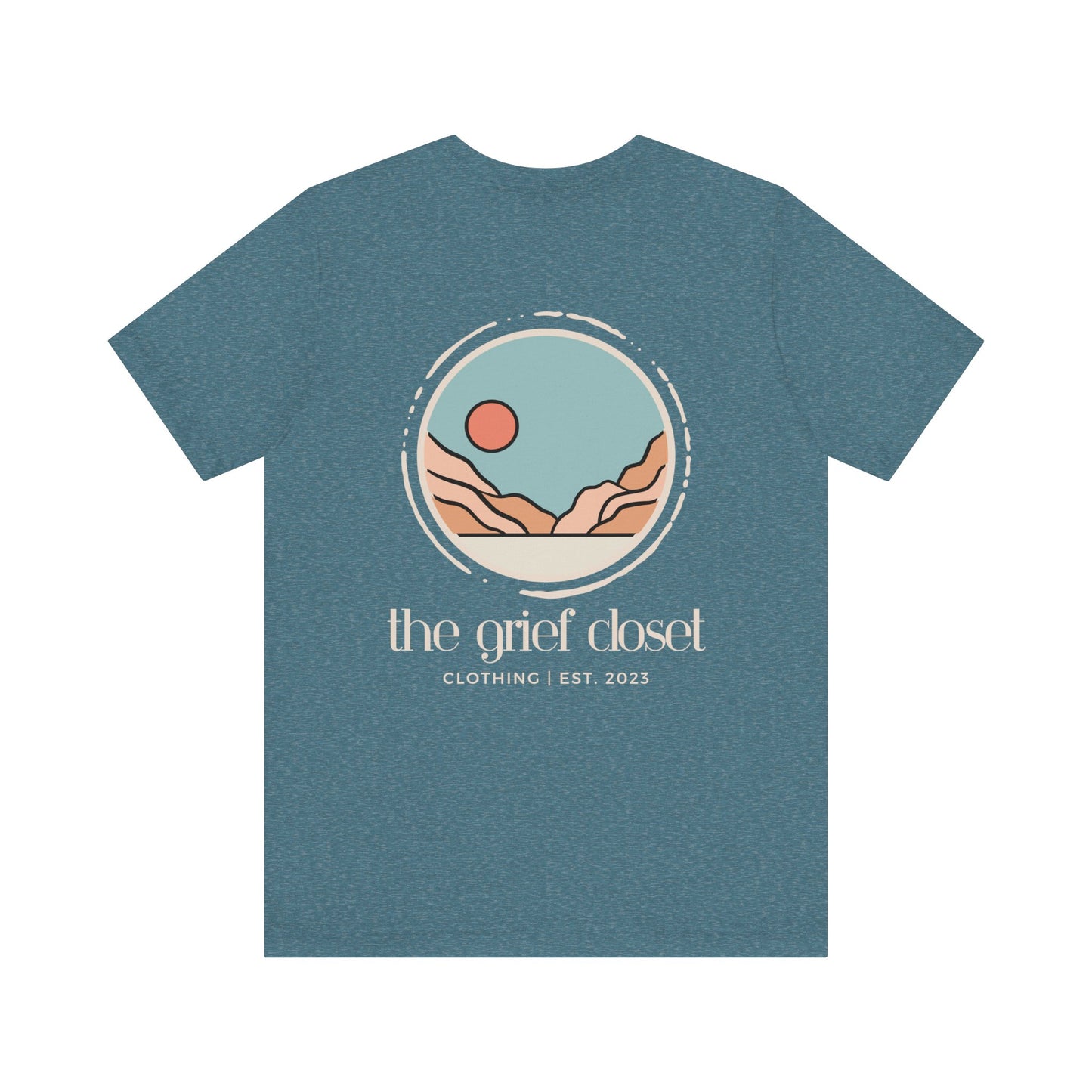 The Grief Closet Logo Front & Back | T Shirt