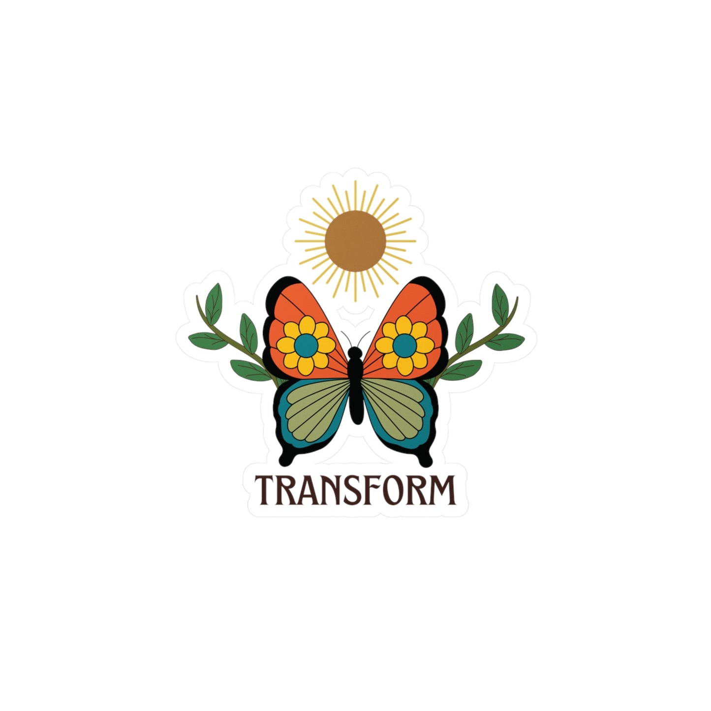 Transform Butterfly | Vinyl Sticker