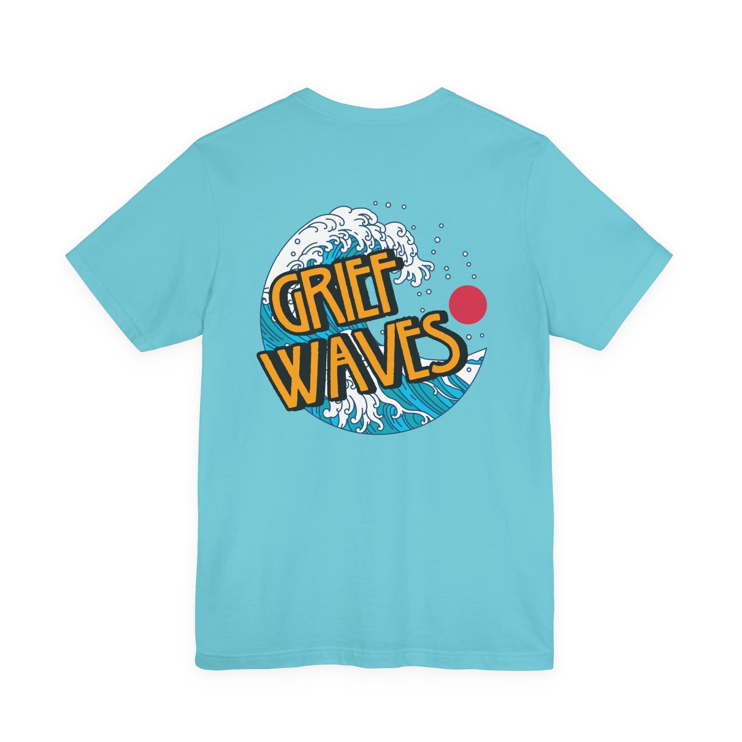 Grief Waves | (Front & Back) T Shirt