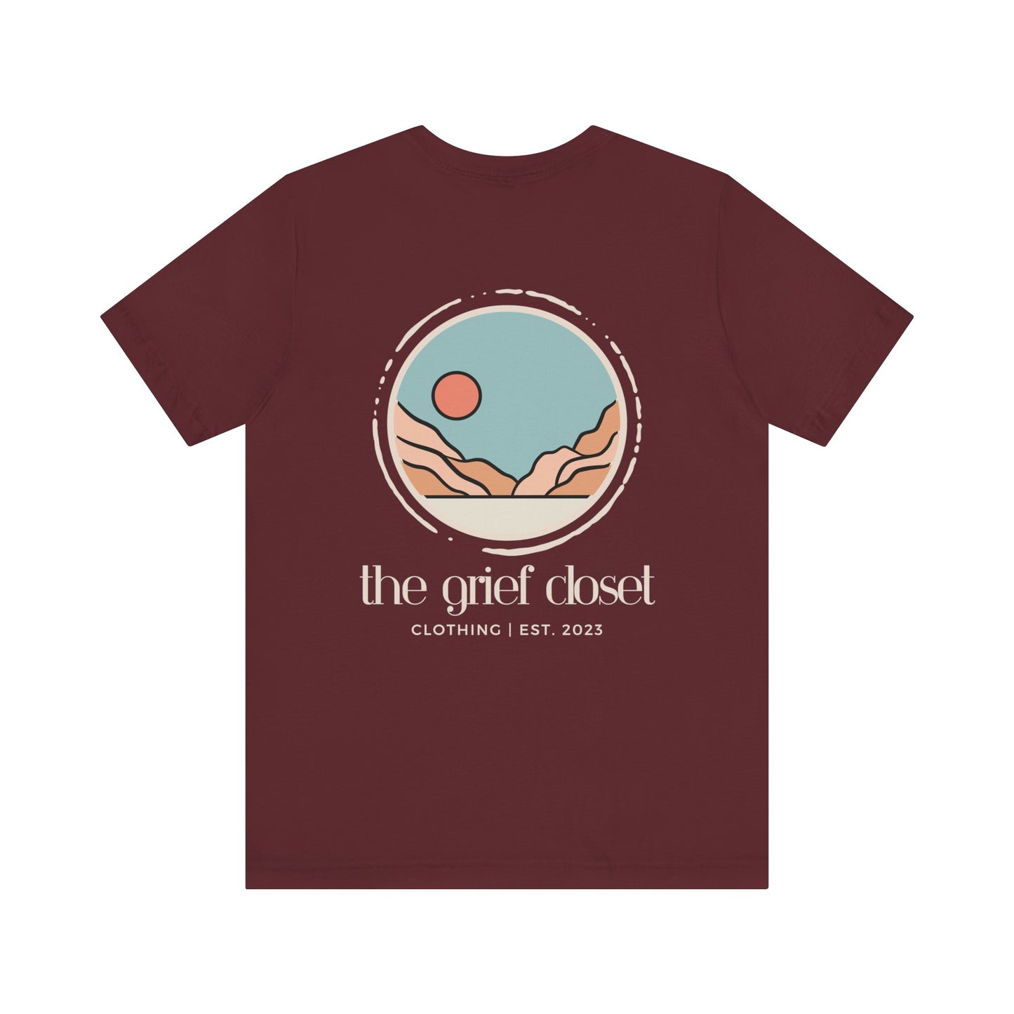 The Grief Closet Logo Front & Back | T Shirt