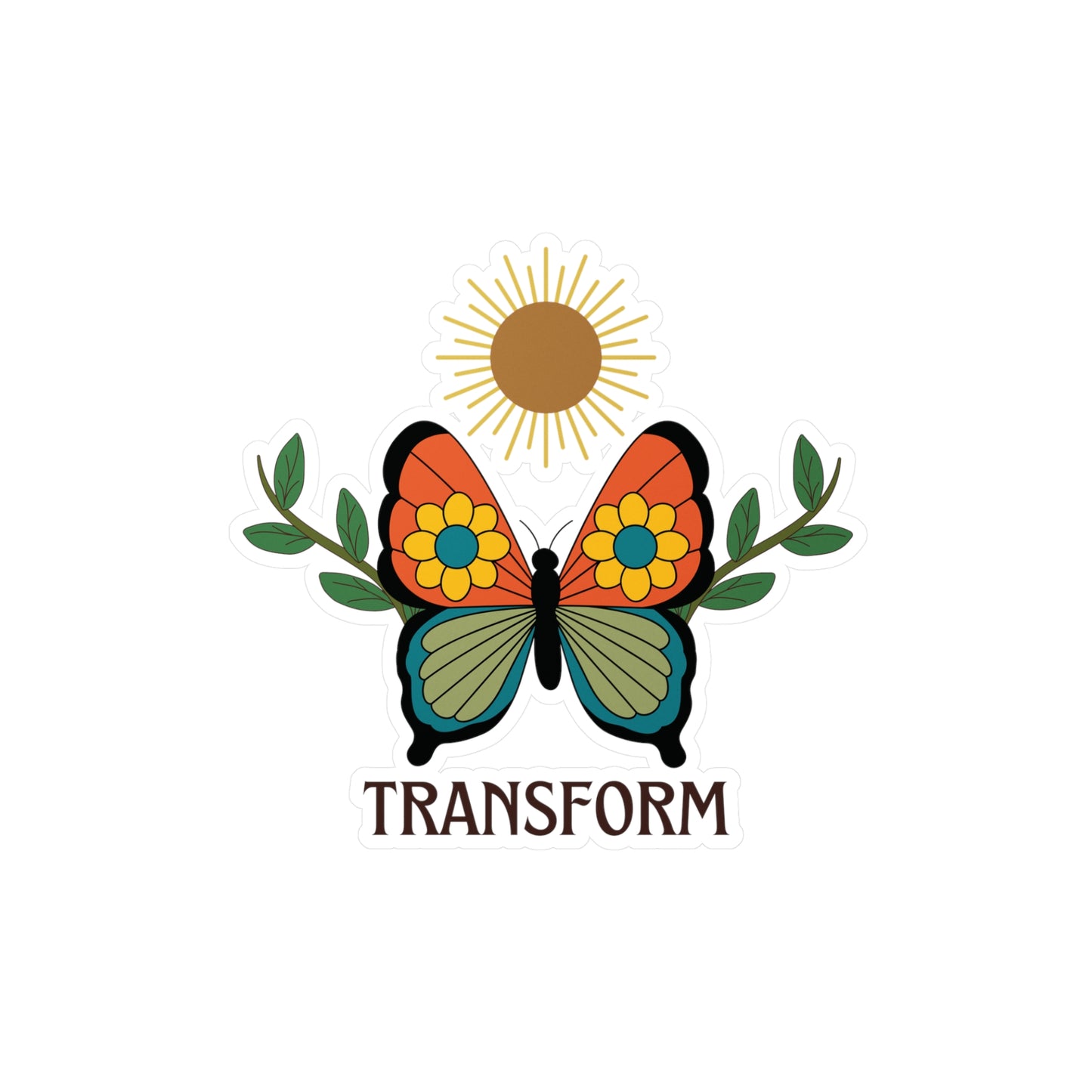 Transform Butterfly | Vinyl Sticker