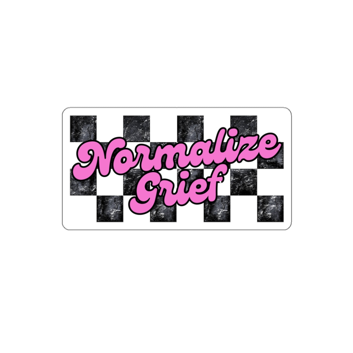 Normalize Grief | Die-Cut Stickers