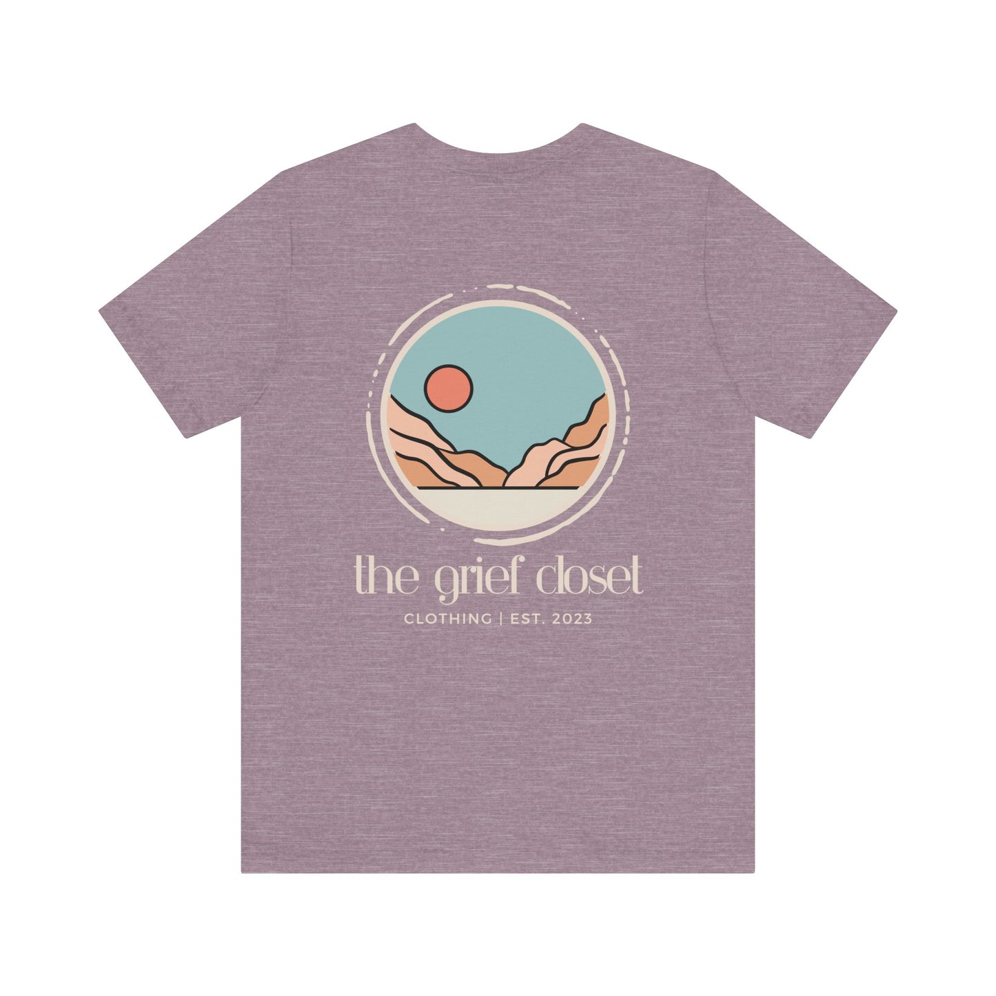 The Grief Closet Logo Front & Back | T Shirt