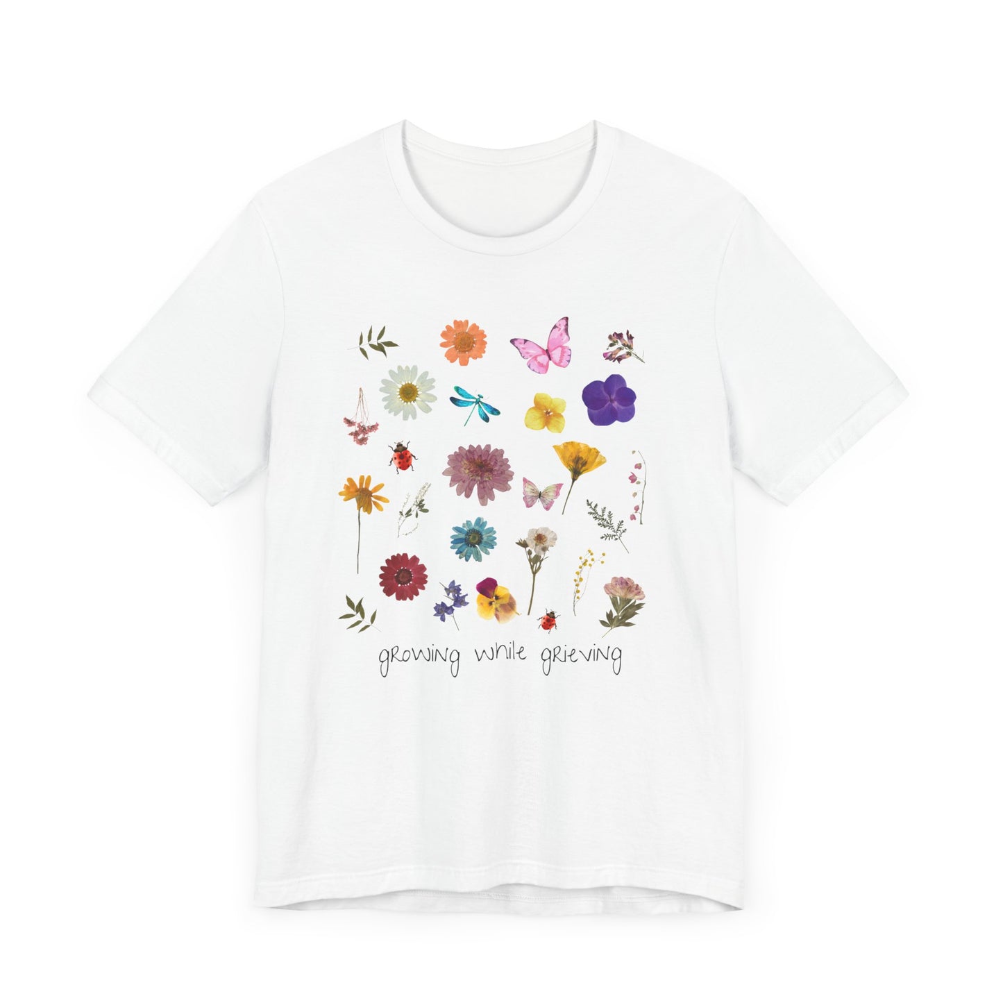 Growing While Grieving Botanical | T Shirt