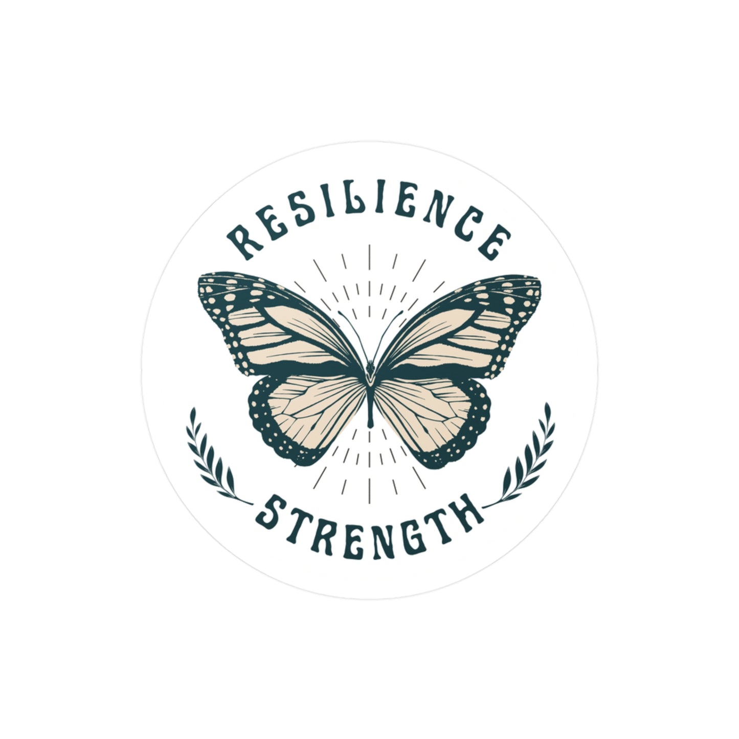 Resilience, Strength | Vinyl Sticker