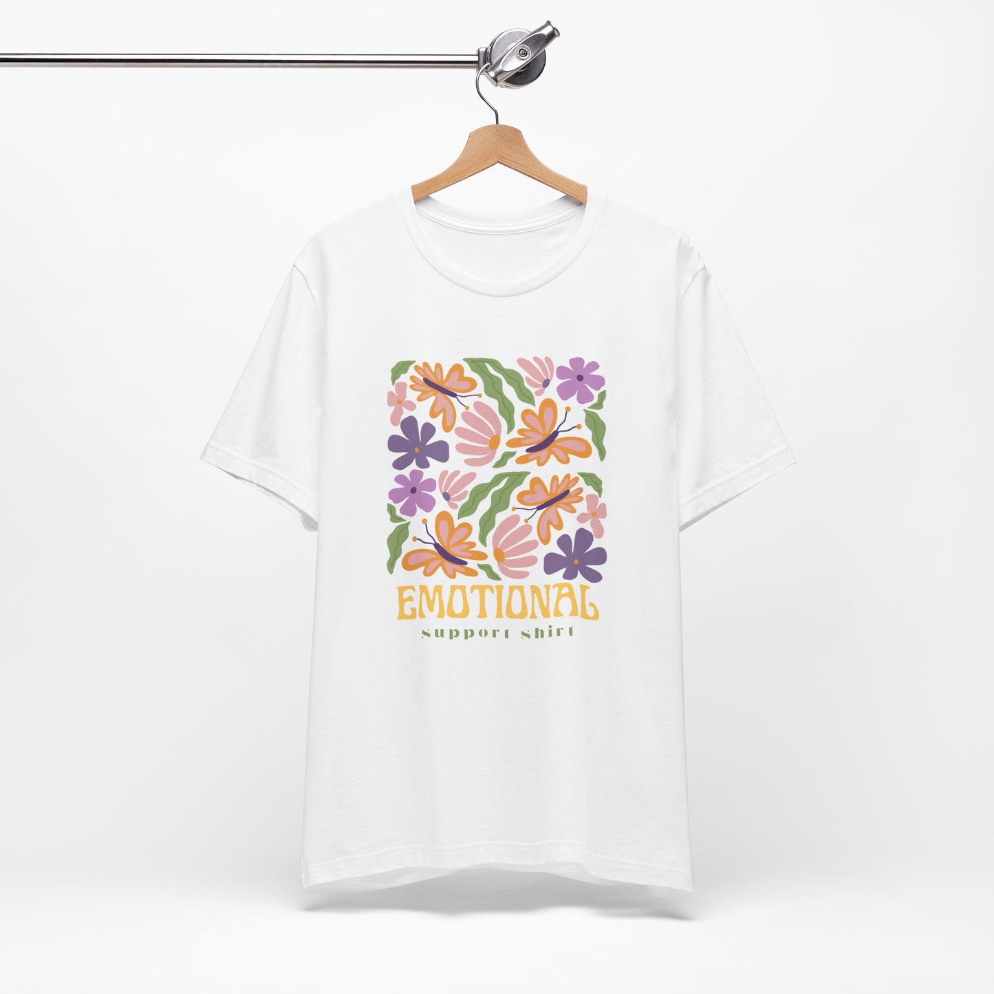 Emotional Support Shirt (Floral) | T Shirt