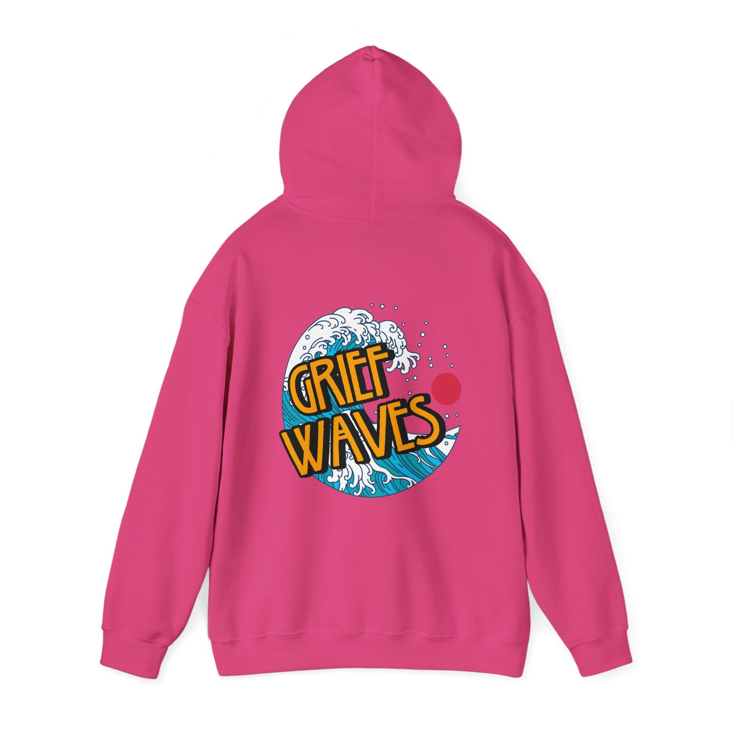 Grief Waves | Front & Back Hoodie