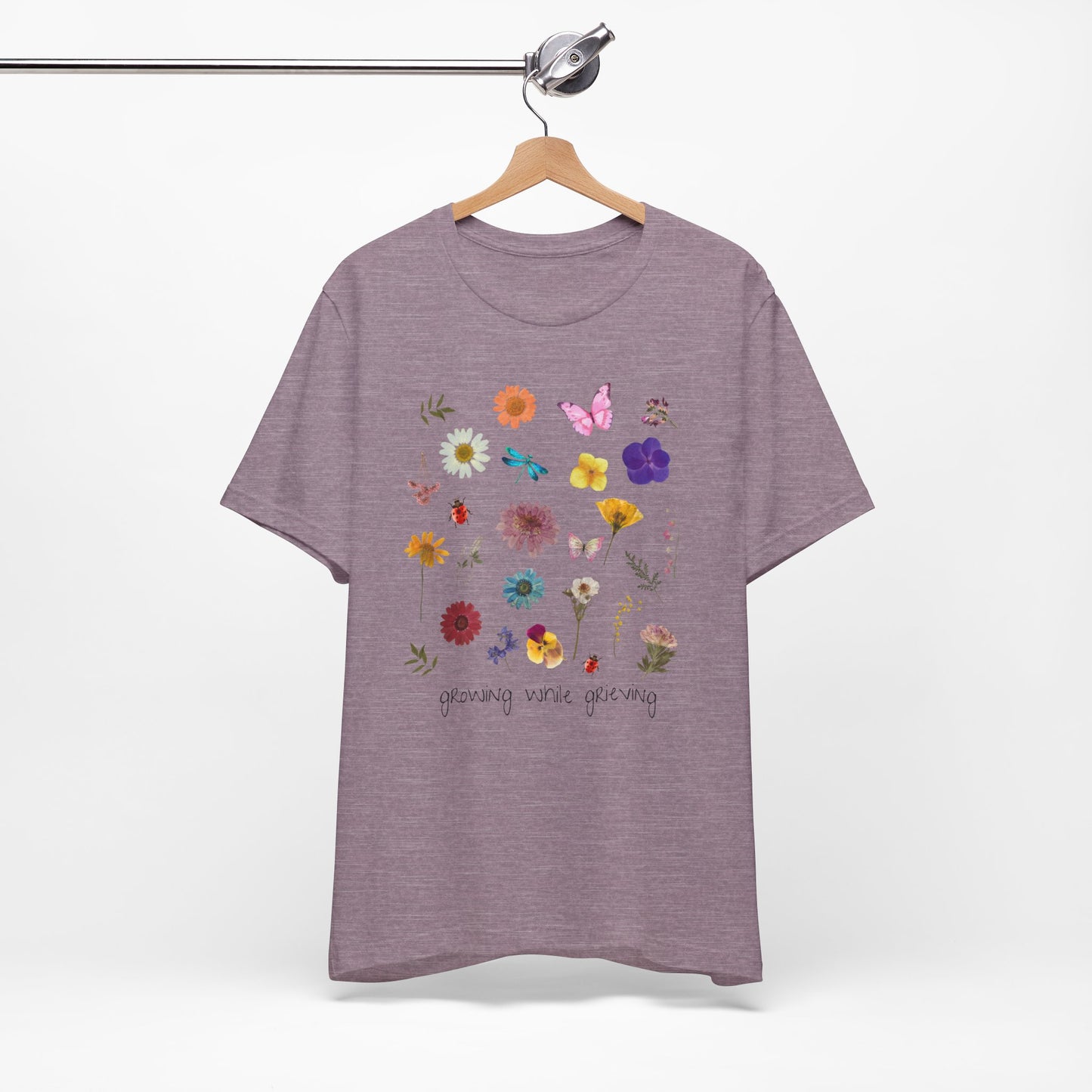 Growing While Grieving Botanical | T Shirt