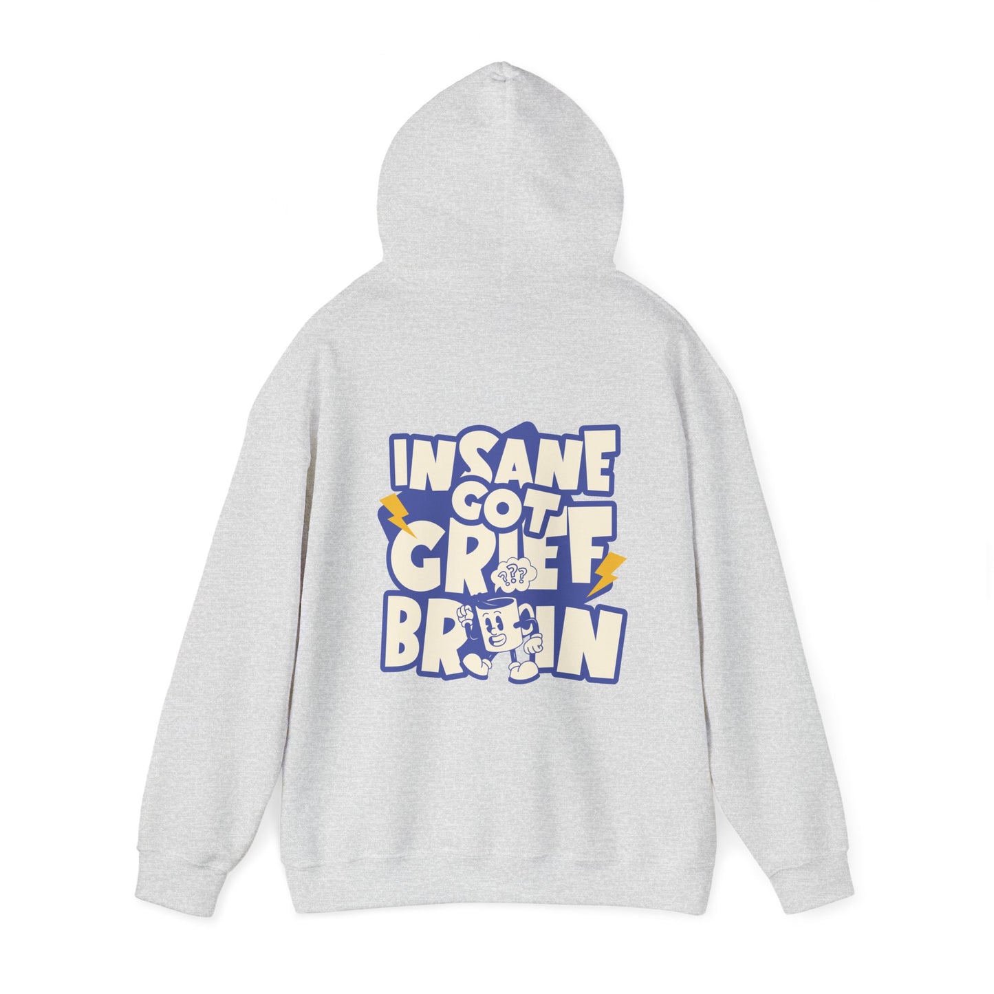 Grief Brain (Blue Text) |  Hoodie