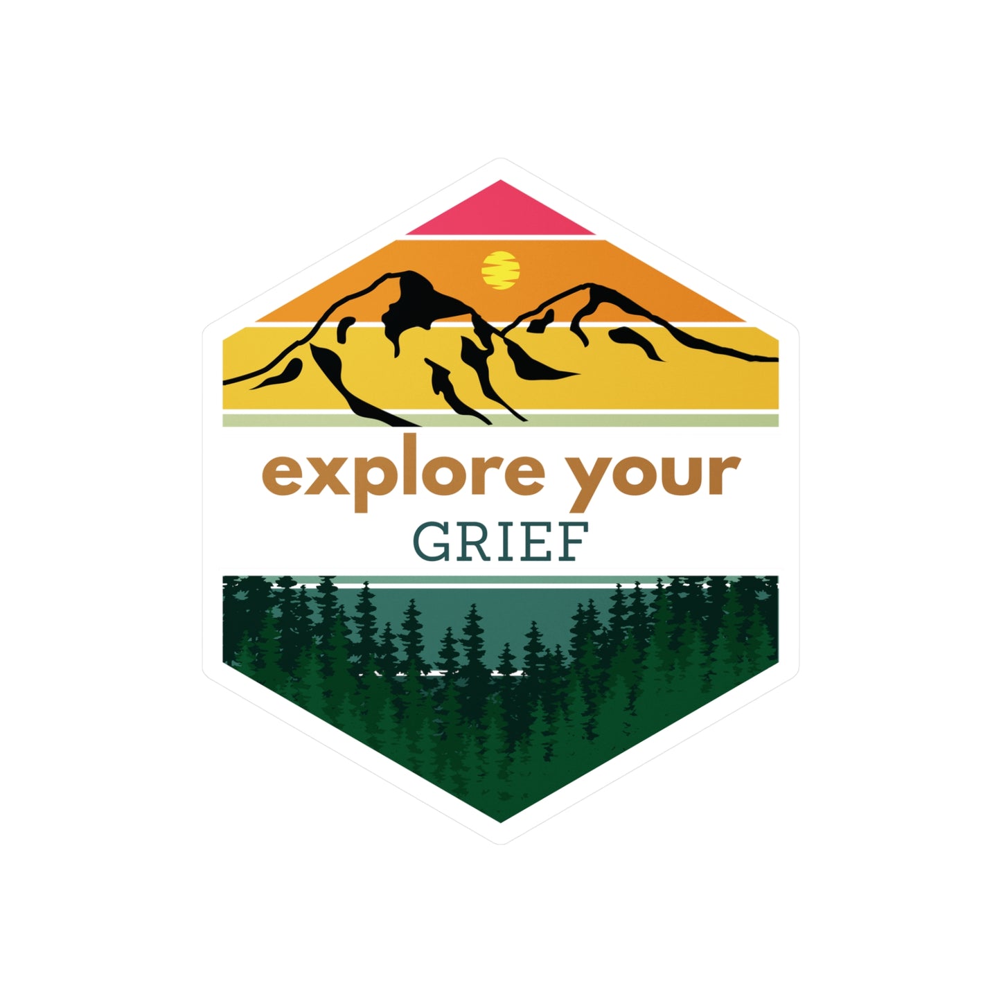 Explore Your Grief | Vinyl Sticker