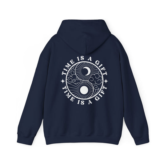 Time Is A Gift | Front & Back Hoodie