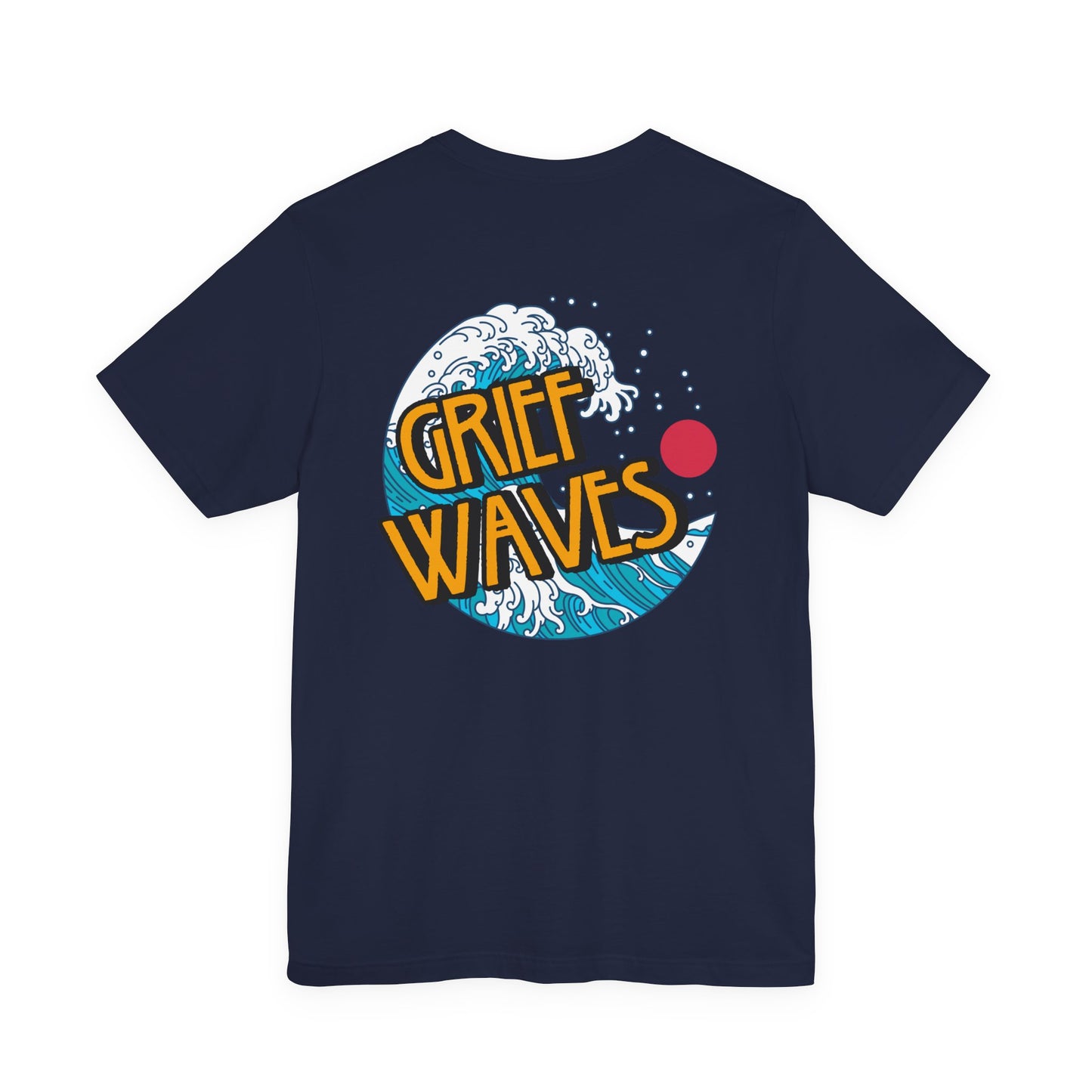 Grief Waves | (Front & Back) T Shirt