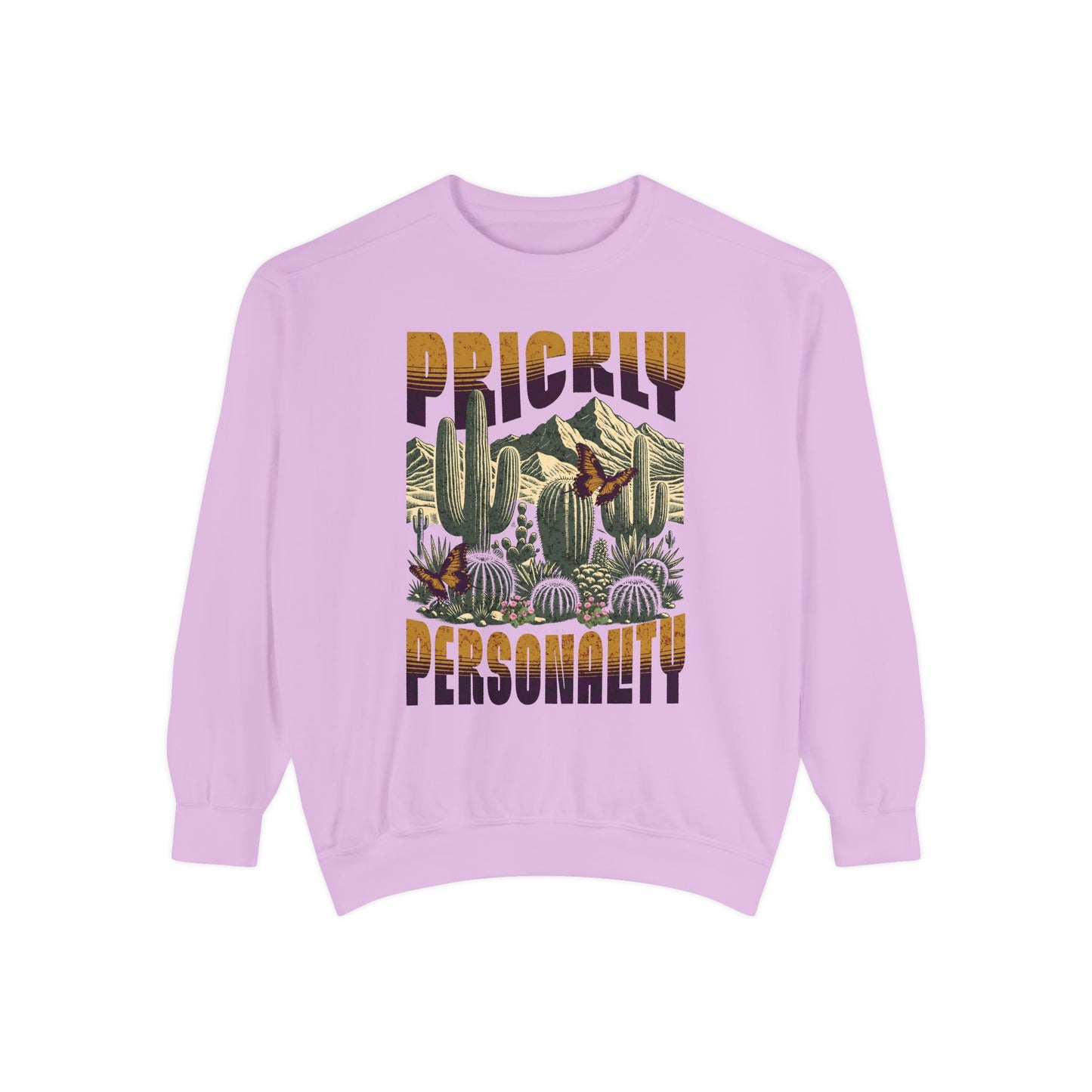 Prickly Personality | Comfort Colors Crewneck Sweatshirt