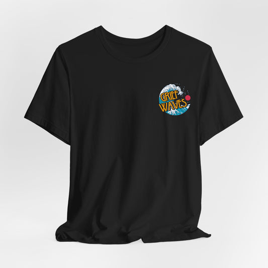 Grief Waves | (Front & Back) T Shirt
