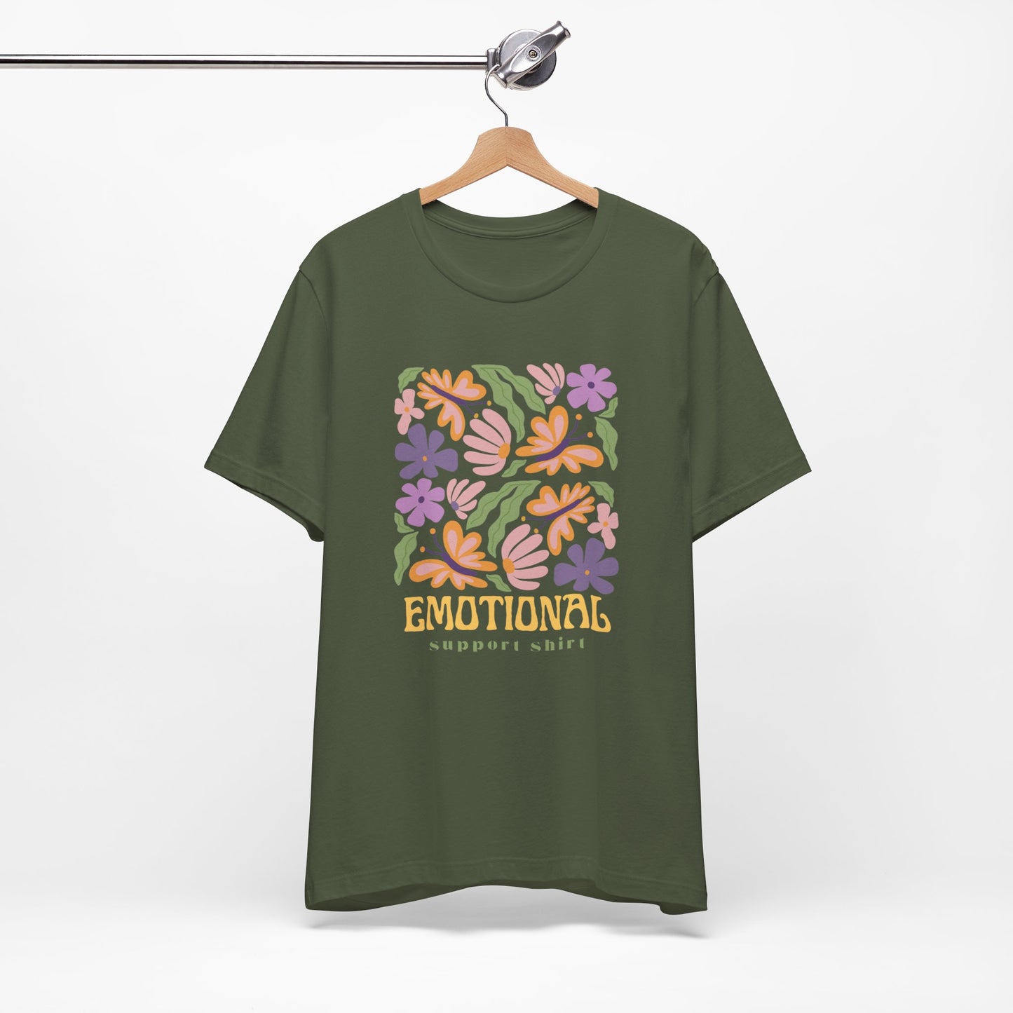 Emotional Support Shirt (Floral) | T Shirt