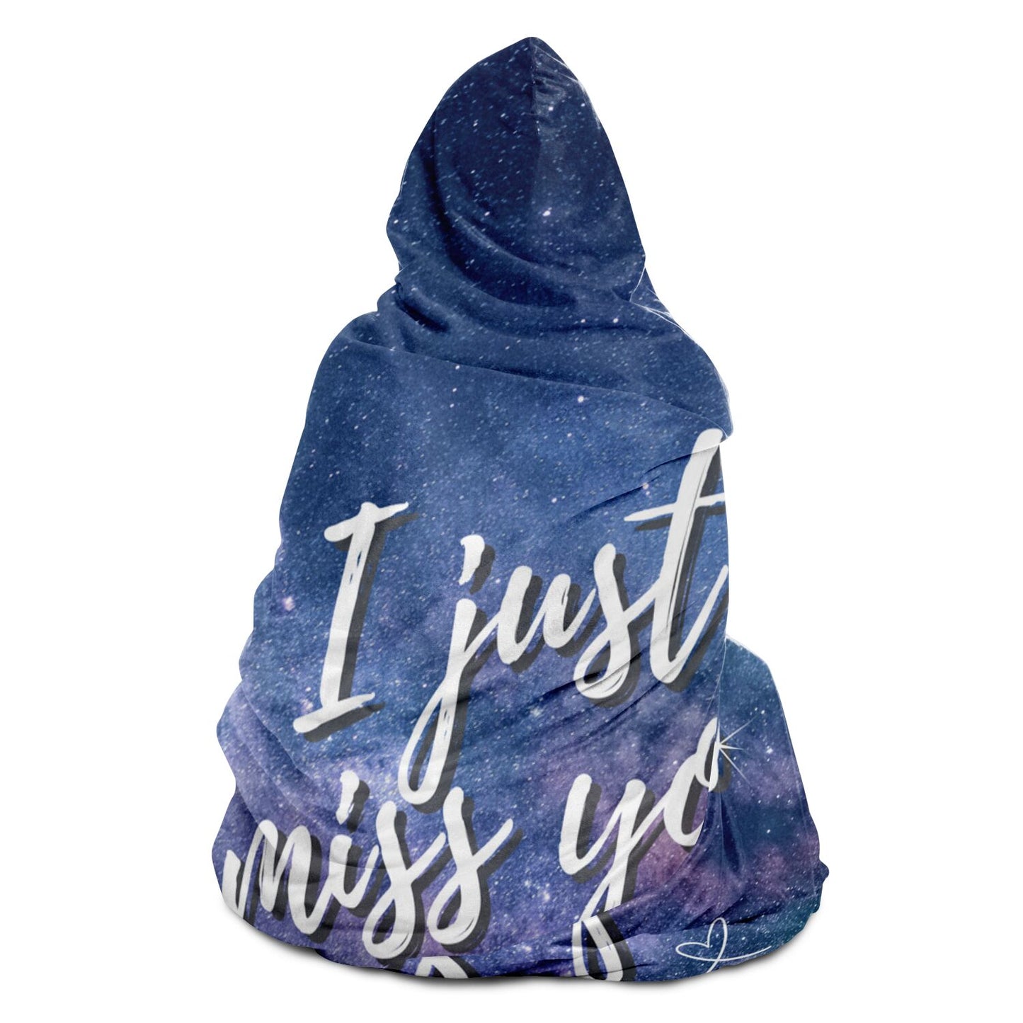 I Just Miss You | Hooded Blanket