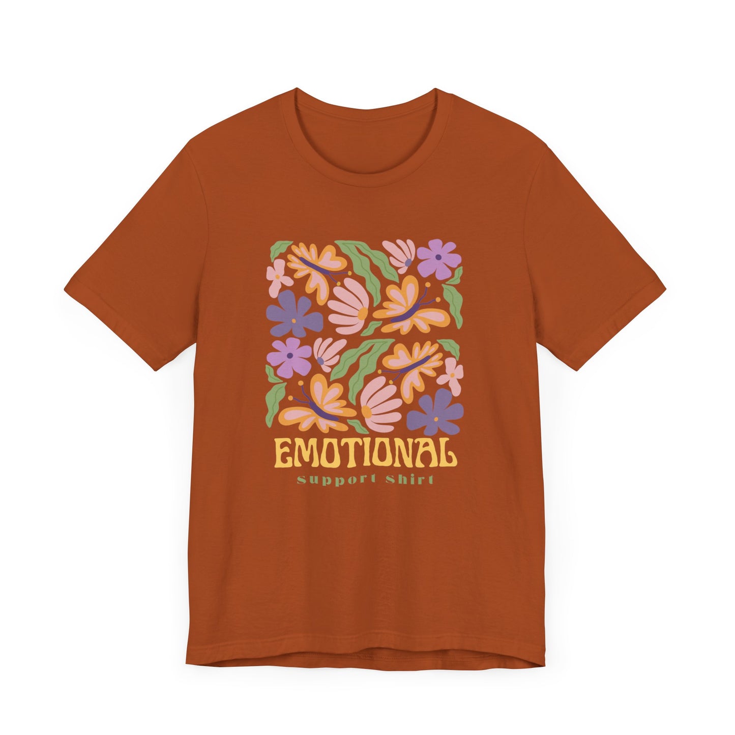 Emotional Support Shirt (Floral) | T Shirt