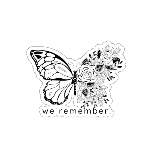 We Remember | Die-Cut Stickers