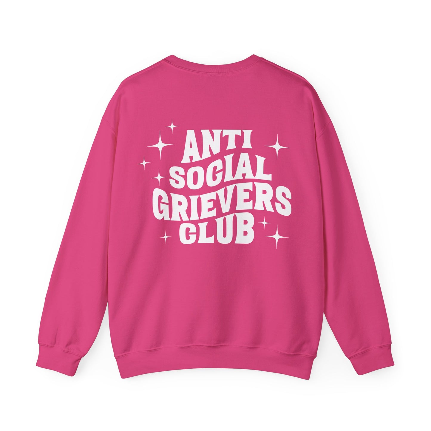 Anti Social Grievers Club | (Front & Back) Crewneck