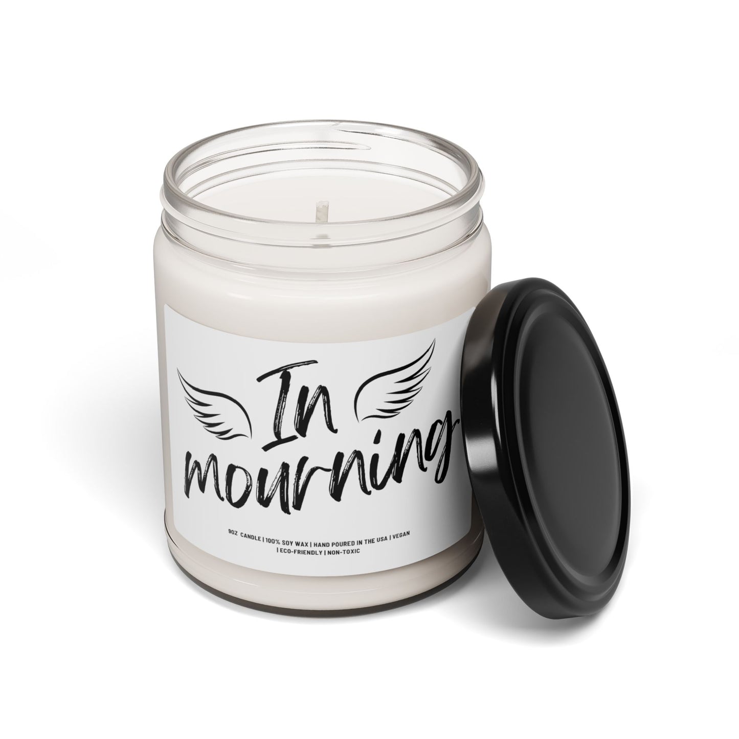 In Mourning | 9 oz Scented Soy Candle