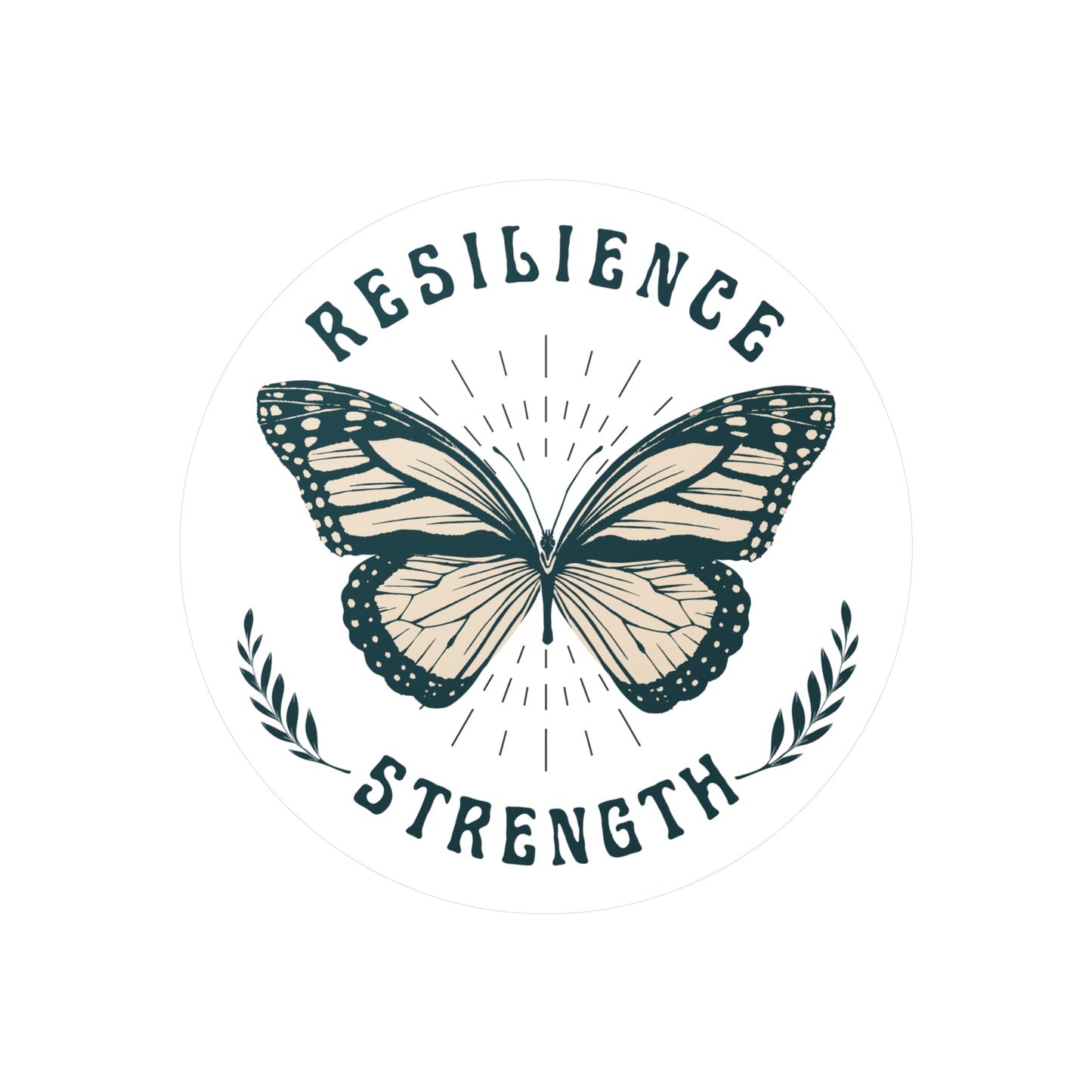 Resilience, Strength | Vinyl Sticker