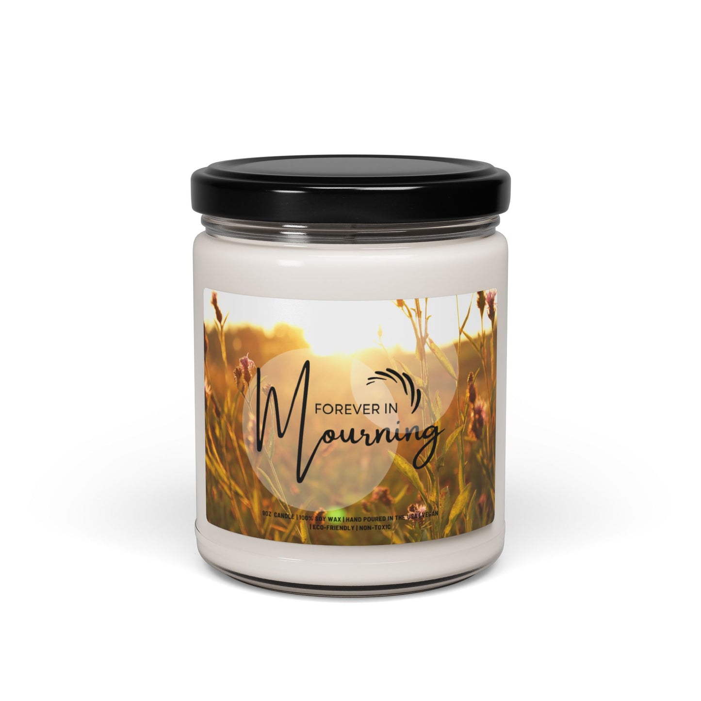 Forever In Mourning | 9 oz Scented Soy Candle