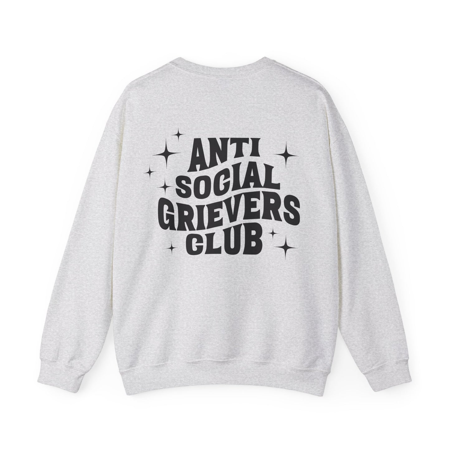 Anti Social Grievers Club | (Front & Back) Crewneck