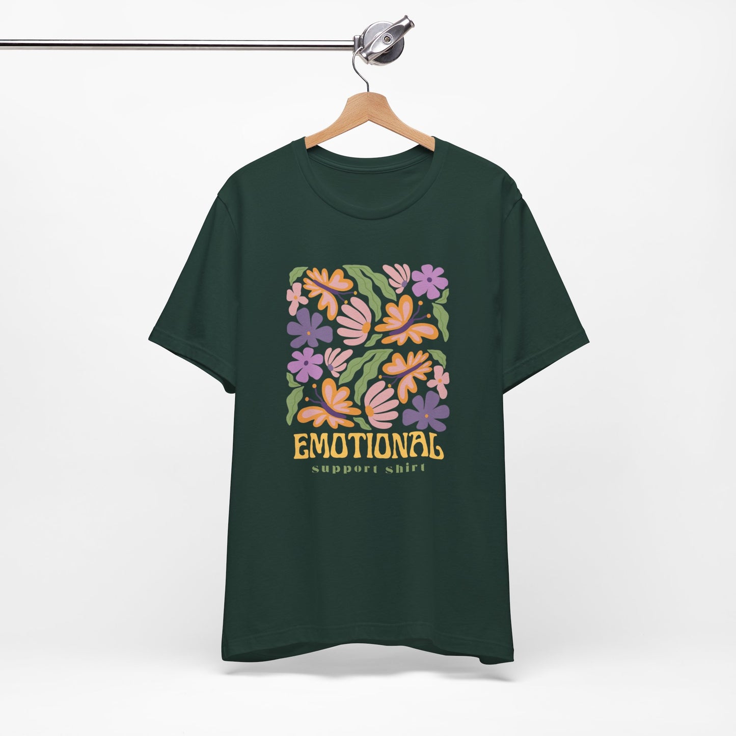 Emotional Support Shirt (Floral) | T Shirt