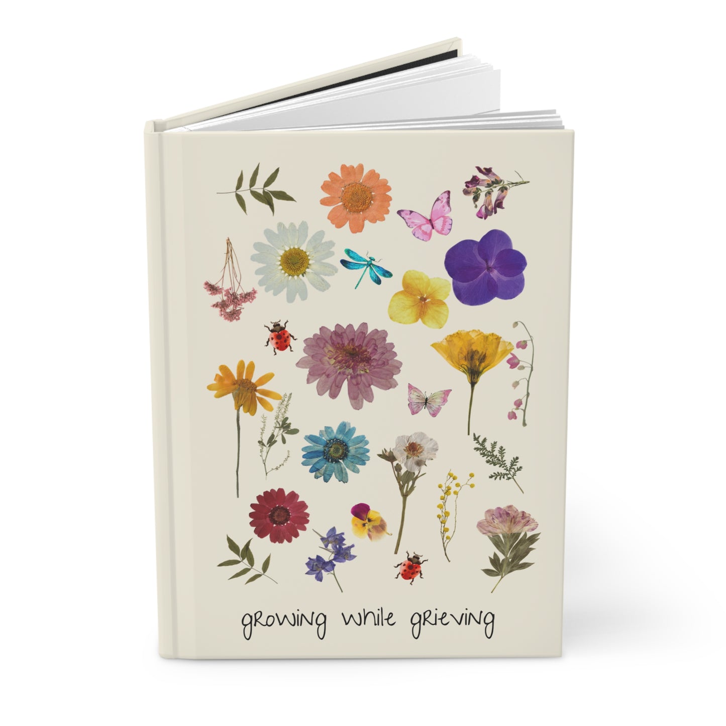 Growing While Grieving | Hardcover Journal