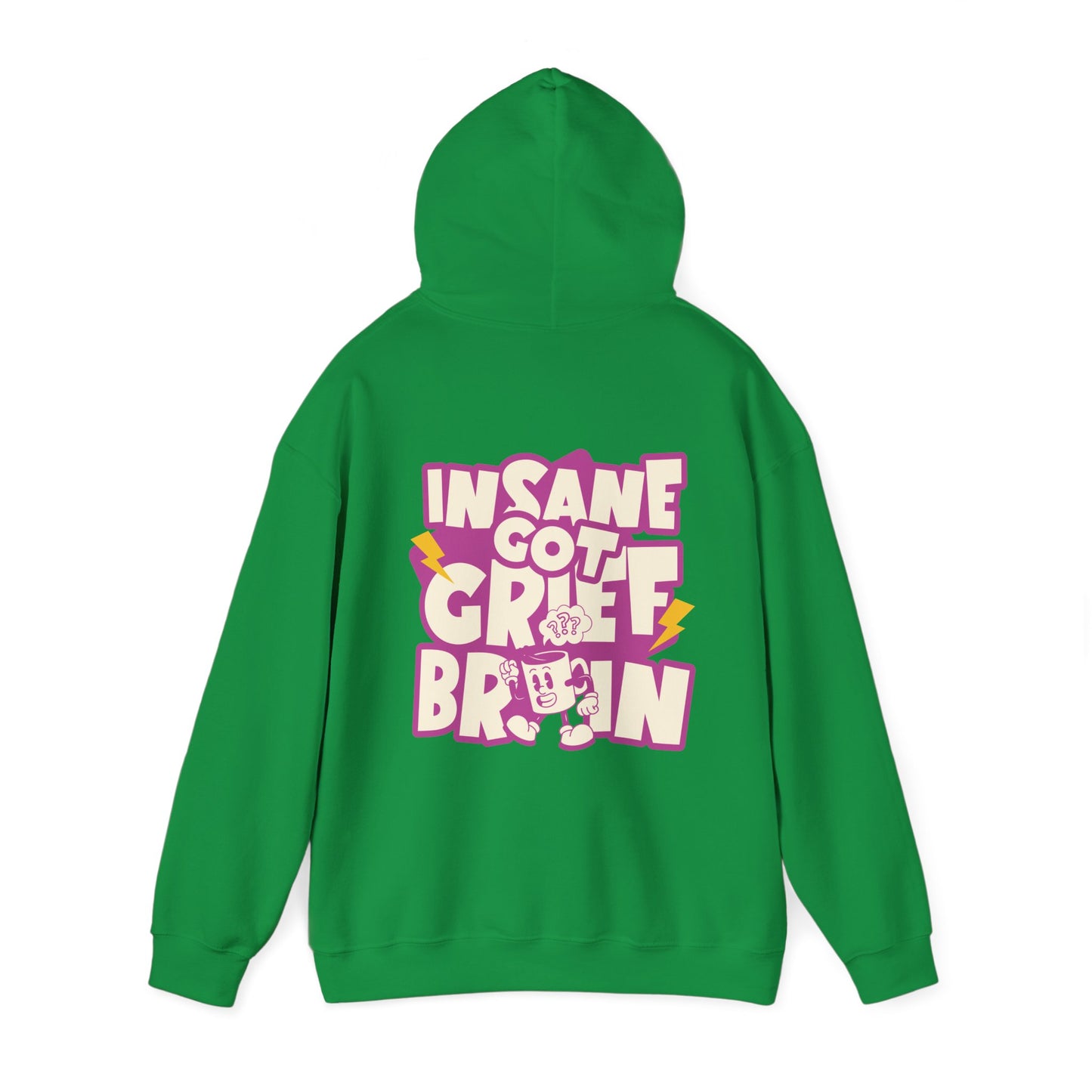 Grief Brain (Pink Text) |  Hoodie