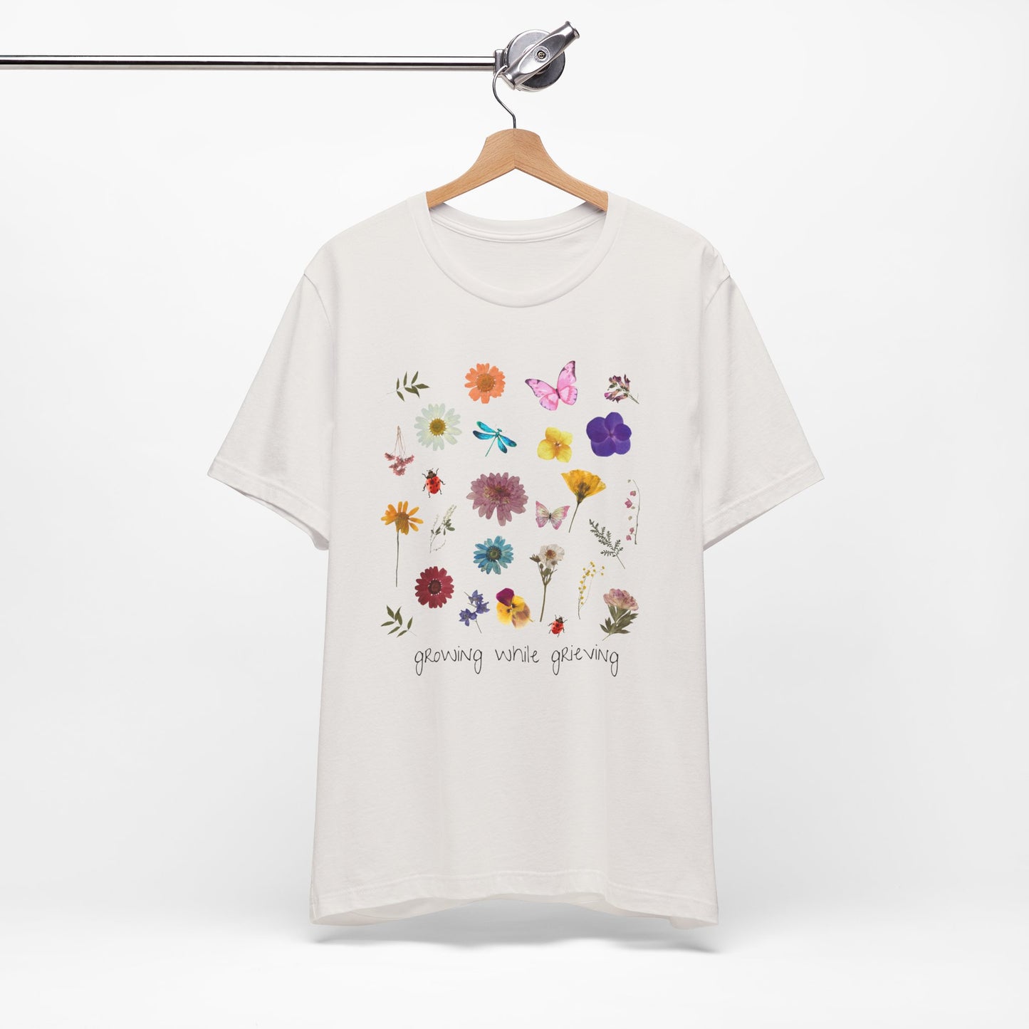 Growing While Grieving Botanical | T Shirt