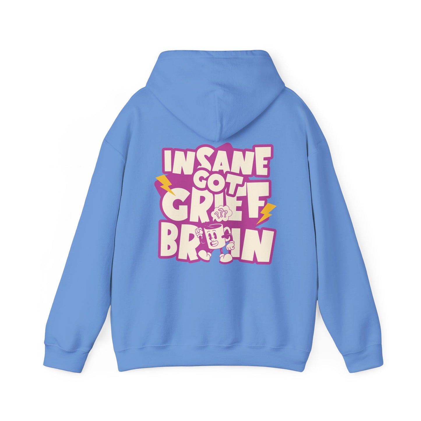 Grief Brain (Pink Text) |  Hoodie