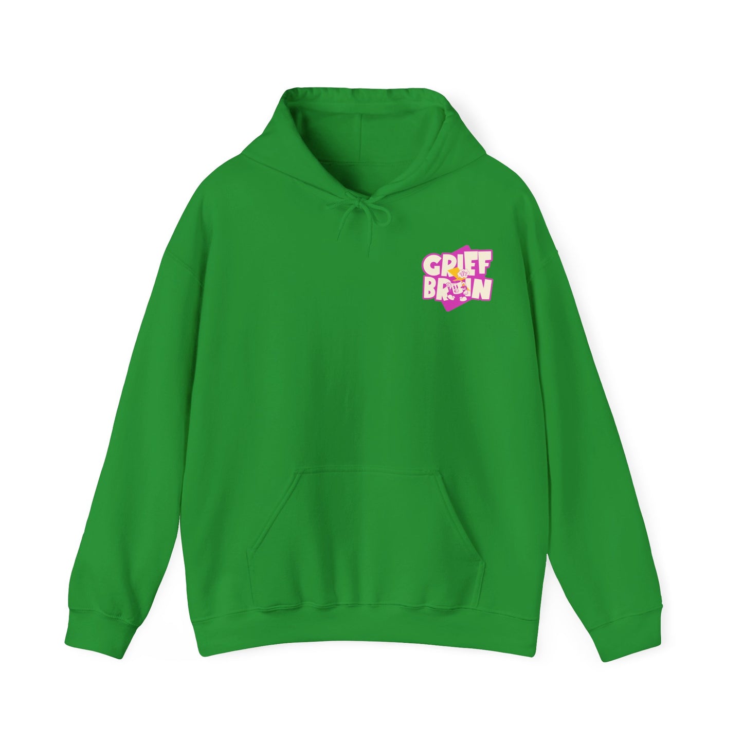 Grief Brain (Pink Text) |  Hoodie