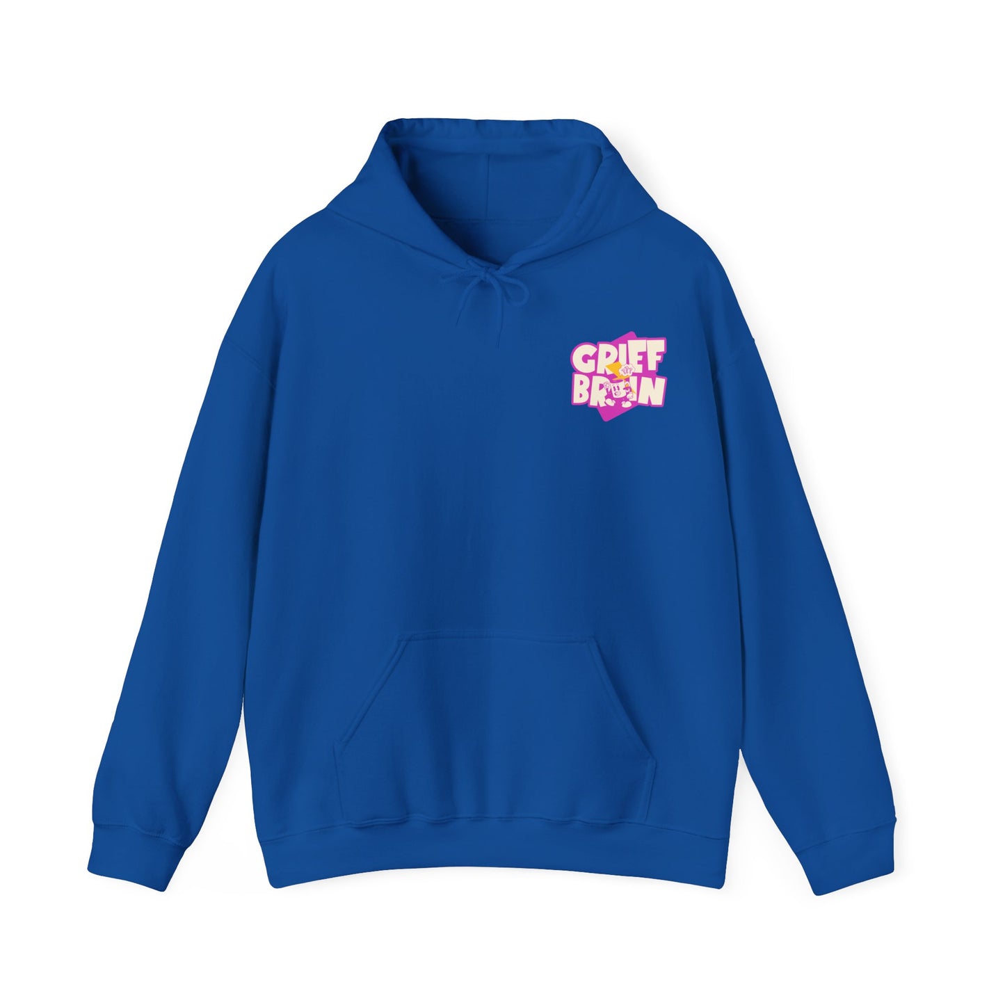 Grief Brain (Pink Text) |  Hoodie