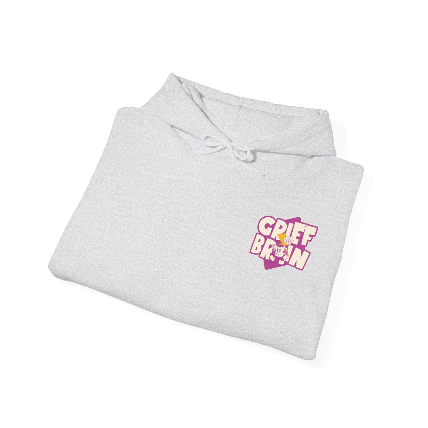 Grief Brain (Pink Text) |  Hoodie