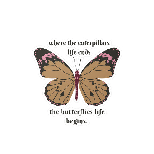 Butterflies Life | Vinyl Sticker