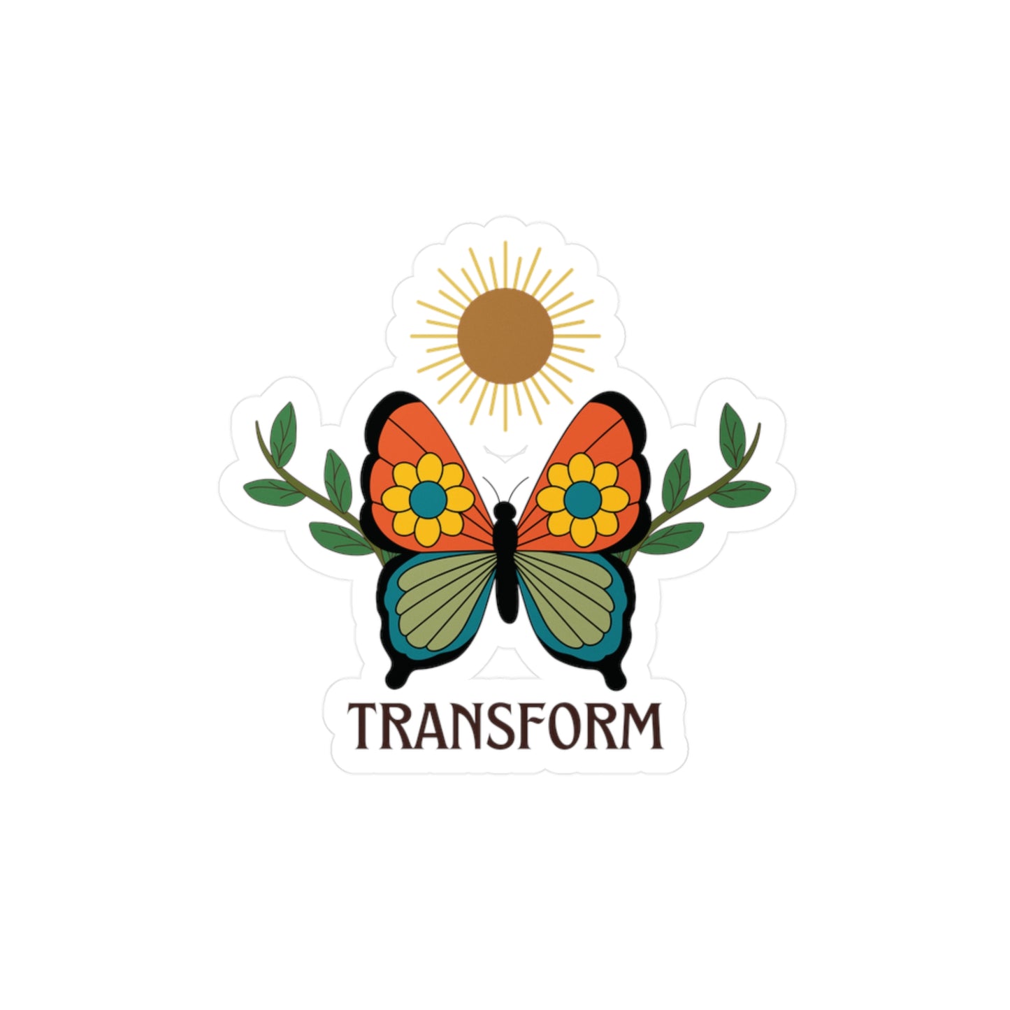 Transform Butterfly | Vinyl Sticker