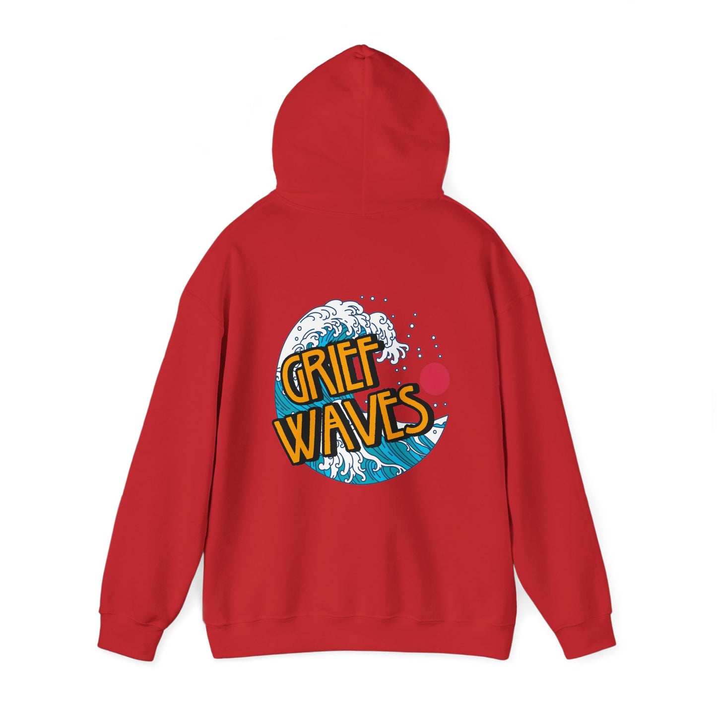 Grief Waves | Front & Back Hoodie