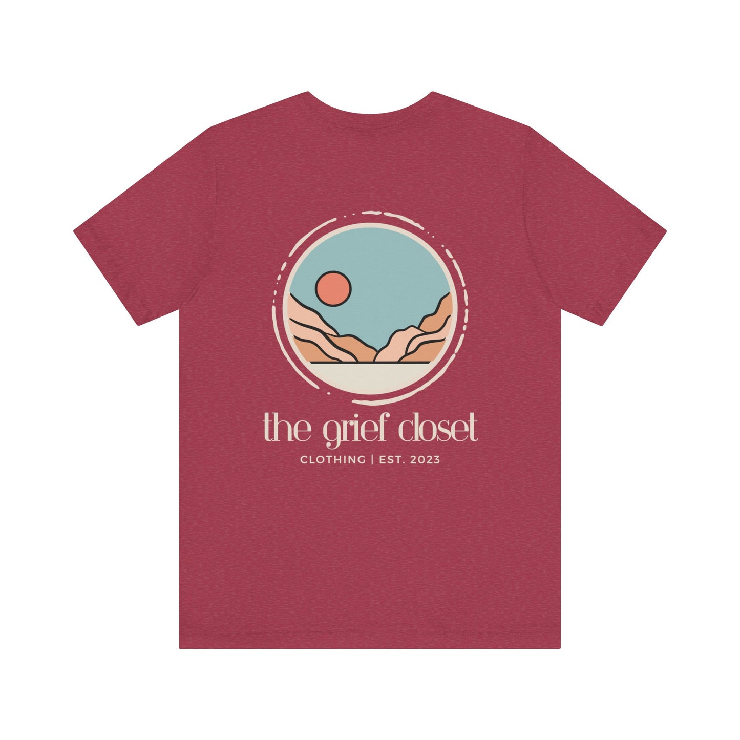 The Grief Closet Logo Front & Back | T Shirt