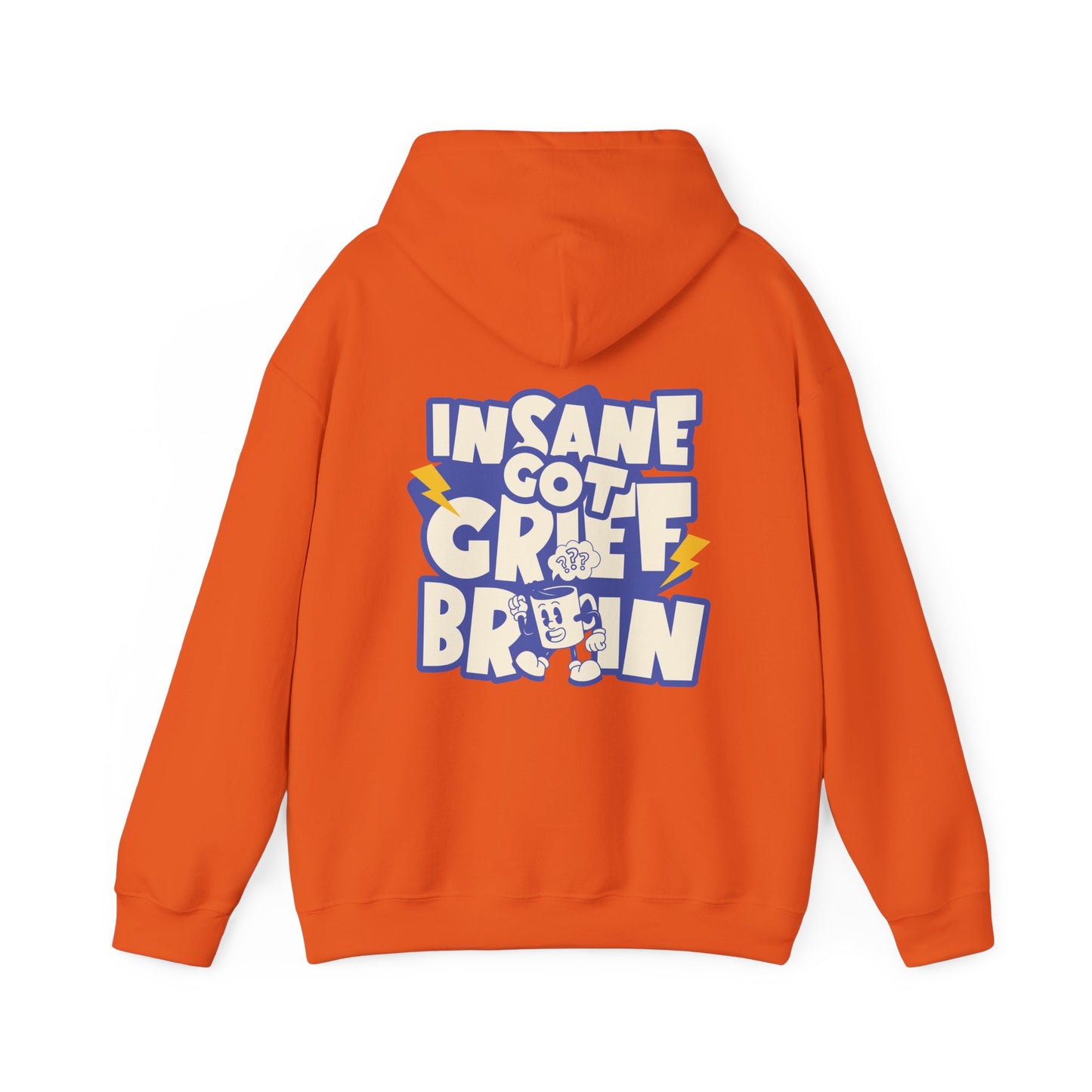 Grief Brain (Blue Text) |  Hoodie