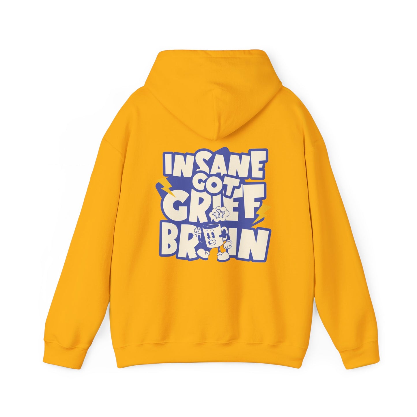 Grief Brain (Blue Text) |  Hoodie