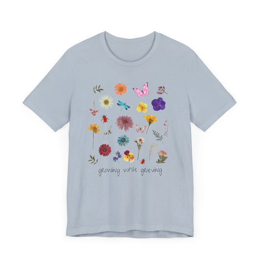 Growing While Grieving Botanical | T Shirt