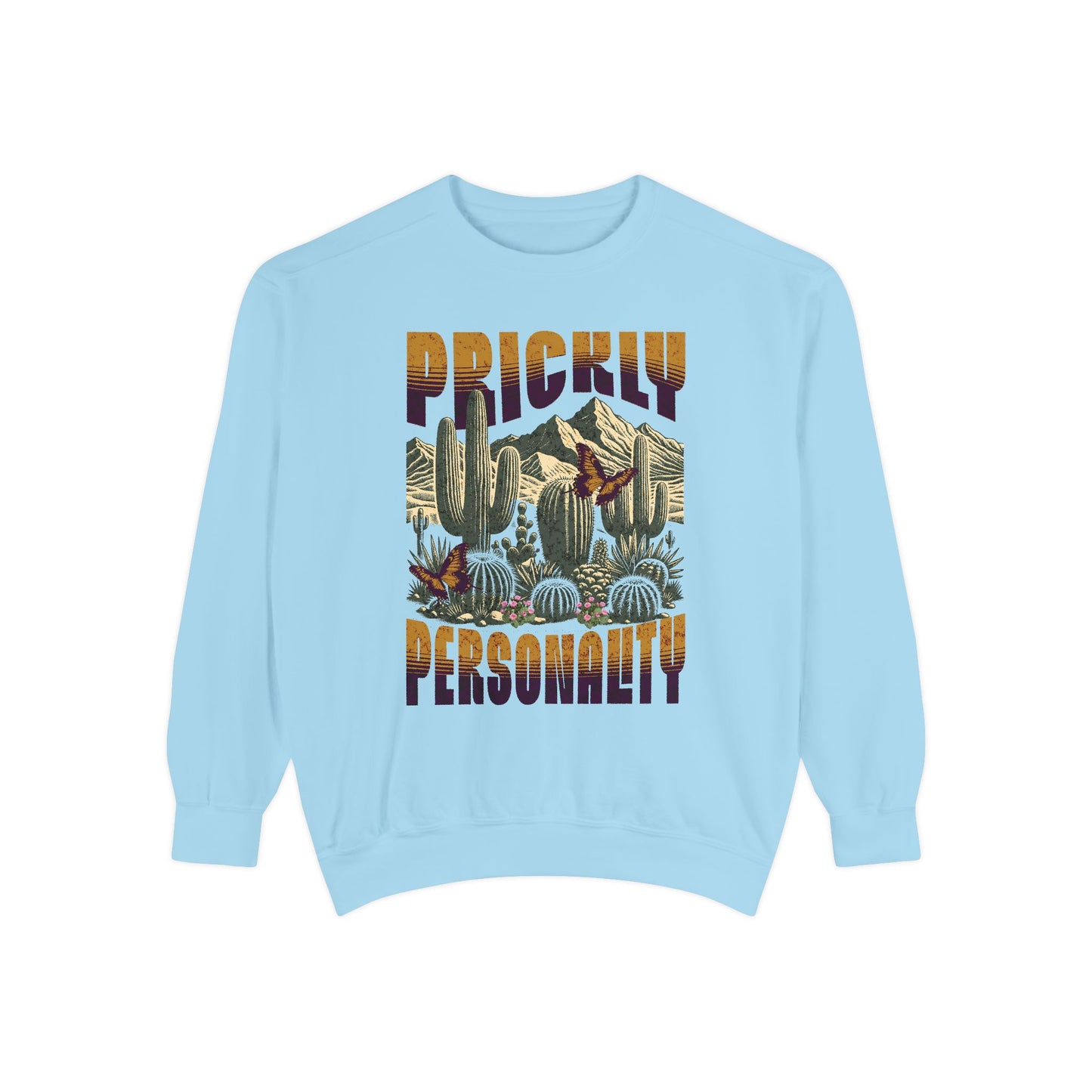 Prickly Personality | Comfort Colors Crewneck Sweatshirt