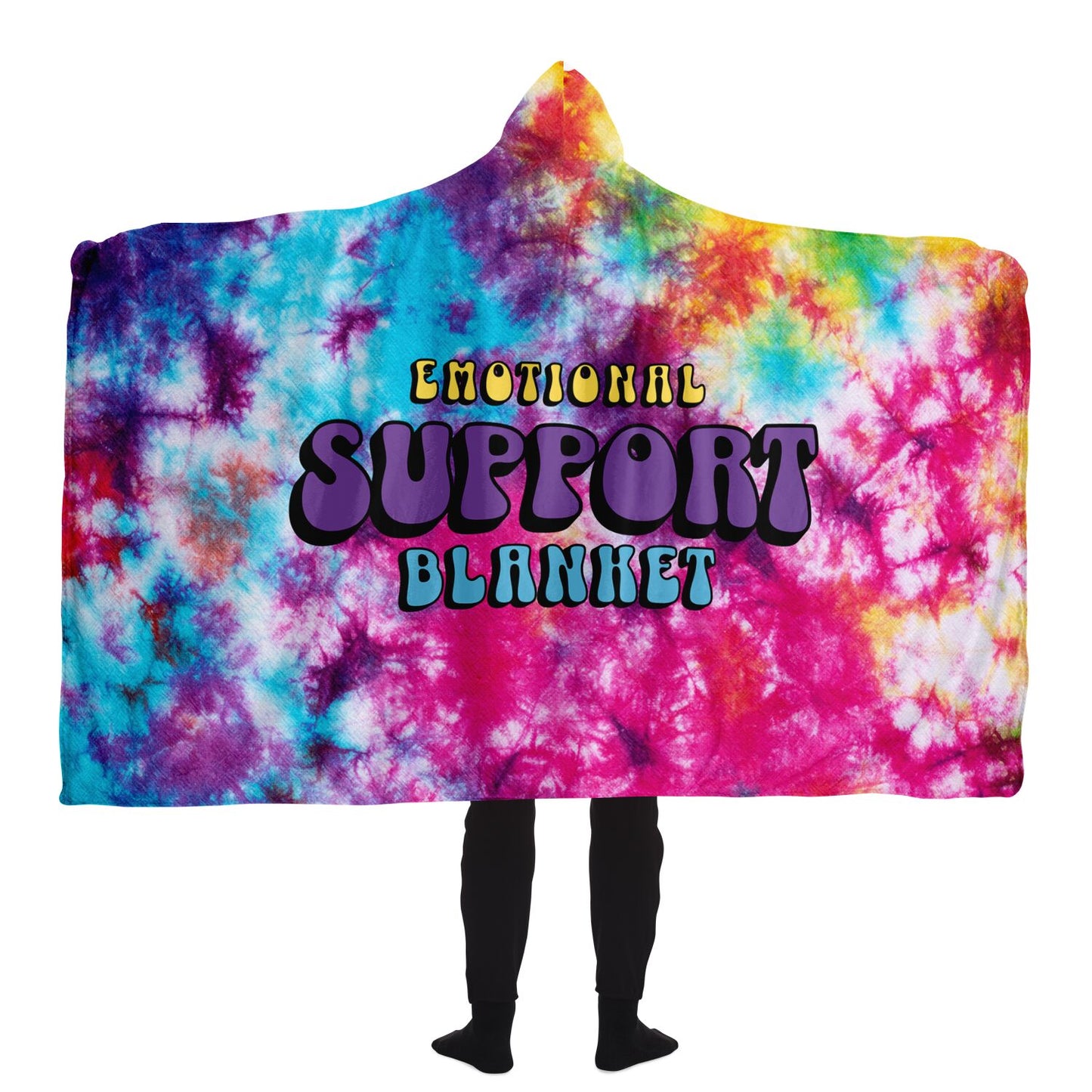 Emotional Support Blanket | Hooded Blanket