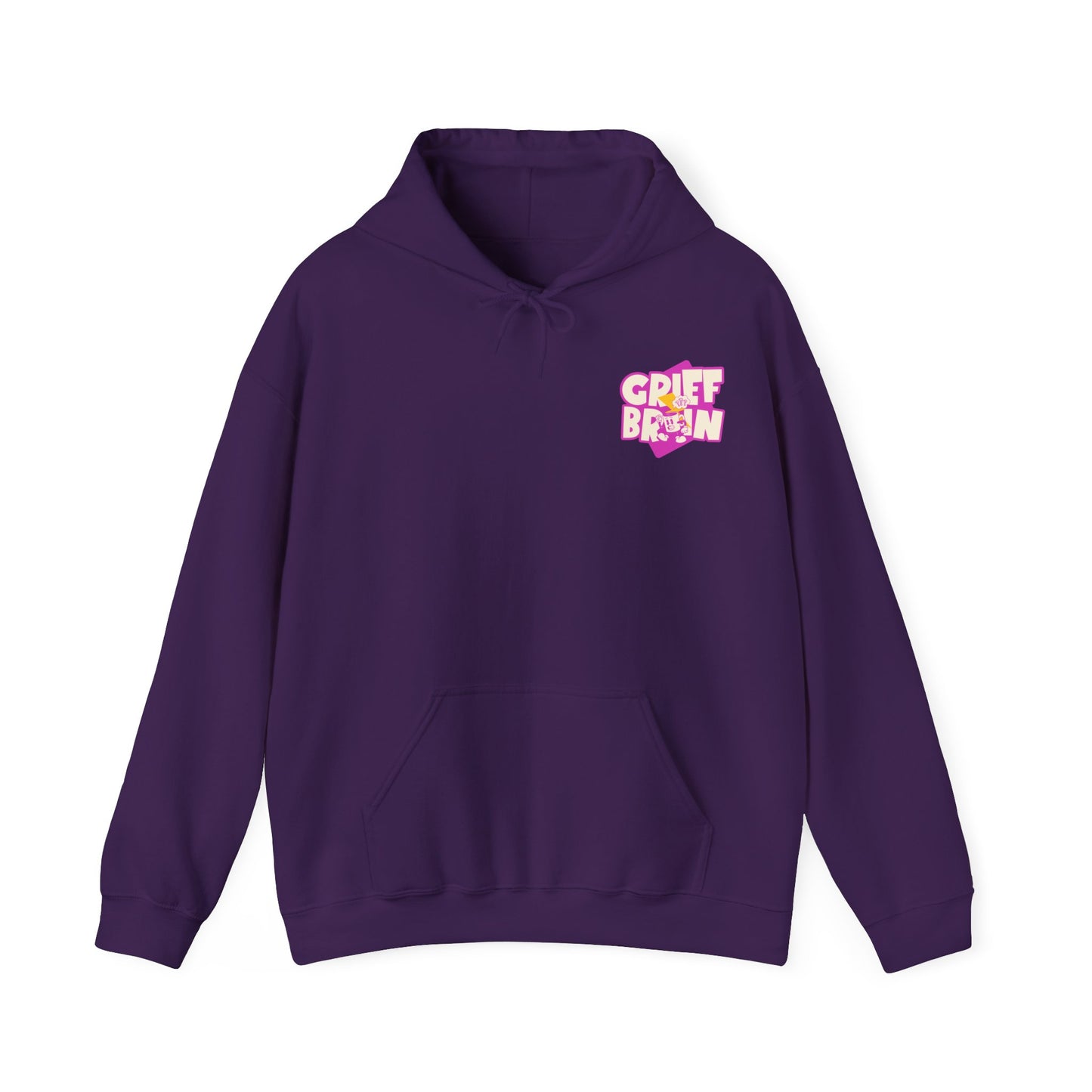 Grief Brain (Pink Text) |  Hoodie